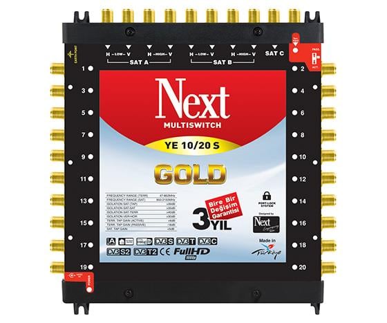 10*20 SONLU UYDU SANTRALİ NEXT