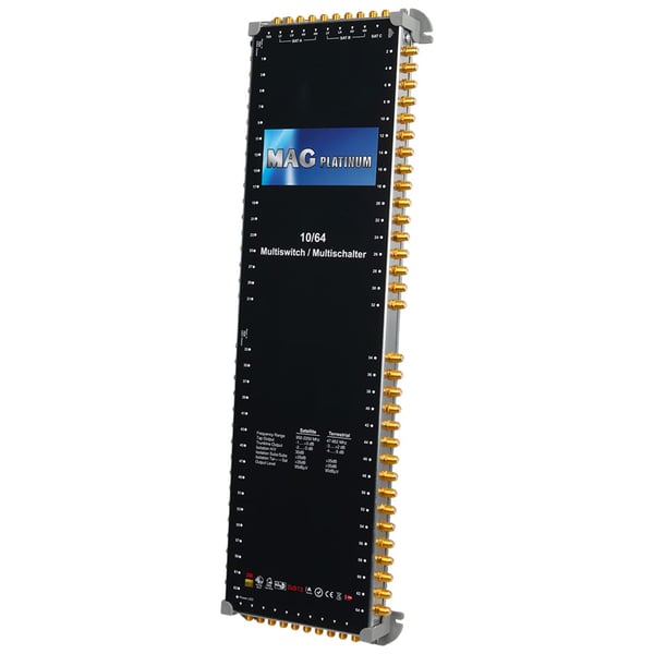 10*64 Sonlu/Kaskatlı Swıtchlı Uydu Santrali Mag Platınum Fiyatı - Merter Elektronik