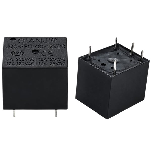 12 VOLT 10 AMPER 5 PİN KÜP ROLE Fiyatı - Merter Elektronik