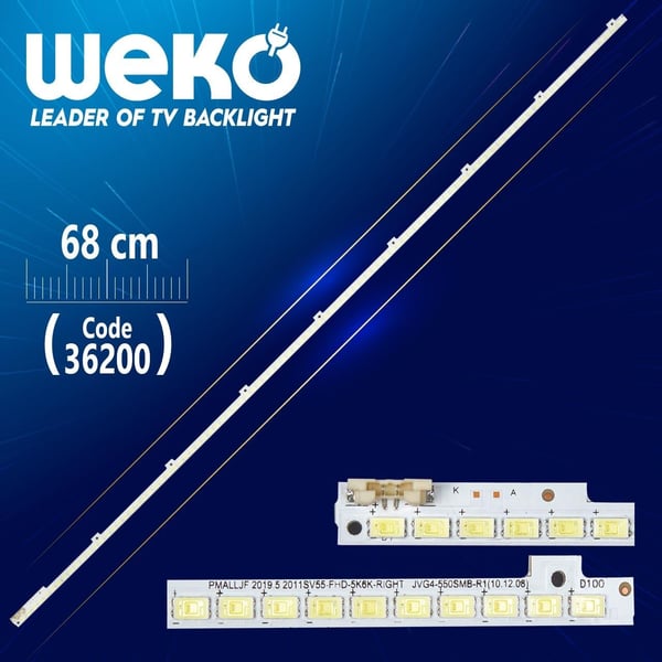 2011SVS55-FHD-5K6K-RİGHT JVG4-550SMB-R1 100 LEDLİ 68 CM