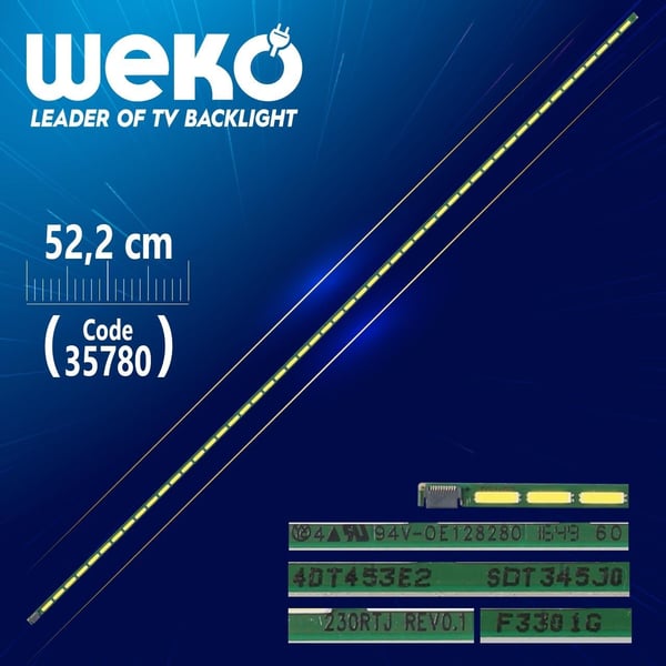 230RTJ REV0.1 - 4DT343E3 - SDT245J0 - F3301G - 52.2 CM 51 LEDLİ - (WK-1247)