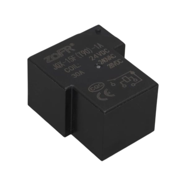 24V 30A 5 Pin Röle (JQX-15F-T90-24VDC) Fiyatı - Merter Elektronik