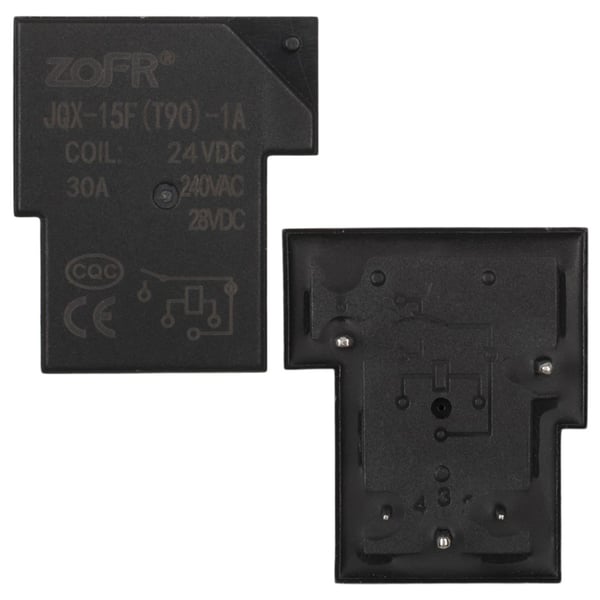 24V 30A 5 Pin Röle (JQX-15F-T90-24VDC) Fiyatı - Merter Elektronik