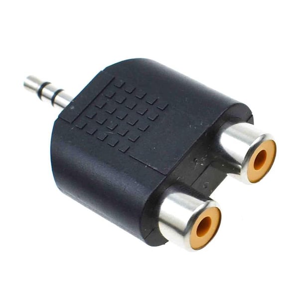 2RCA Dişi-3.5 Mm Stereo Erkek Çevirici JackFiyatı - Merter Elektronik