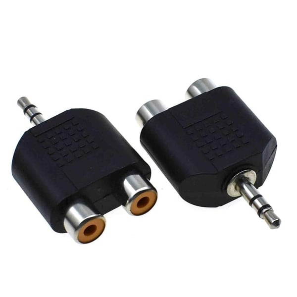 2RCA Dişi-3.5 Mm Stereo Erkek Çevirici JackFiyatı - Merter Elektronik