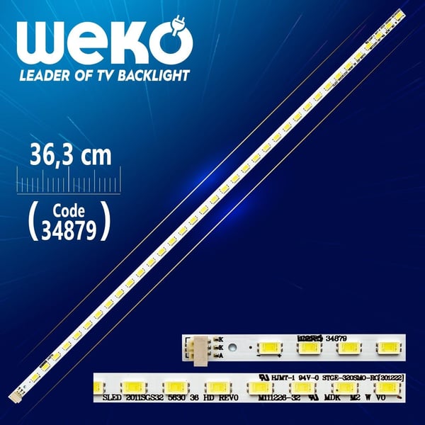 32INCH-HD-36 - G1GE-320SM0-R5 (10,11,19] - 36.3 CM 36 LEDLİ - (WK-729)