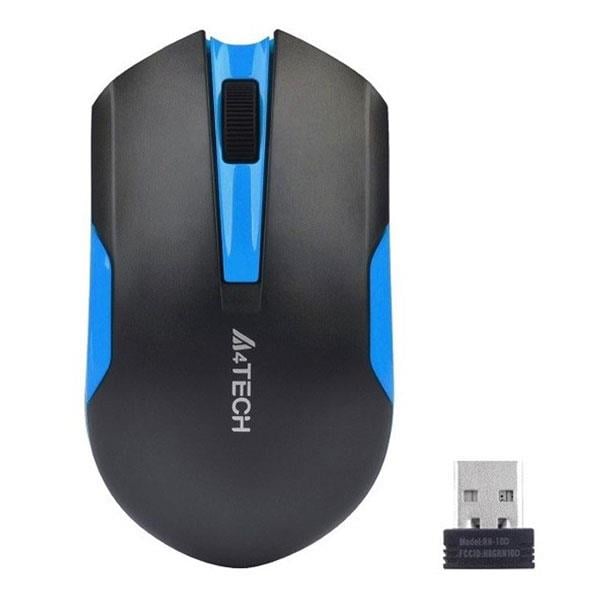 A4 TECH G3-200N V-TRACK USB SİYAH-MAVİ KABLOSUZ MOUSE