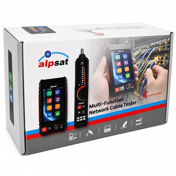 ALPSAT AS328 RJ45 AĞ KABLOSU, FİBER KABLO - ZAYIF AKIM KABLOSU TEST CİHAZI Fiyatı - Merter Elektronik