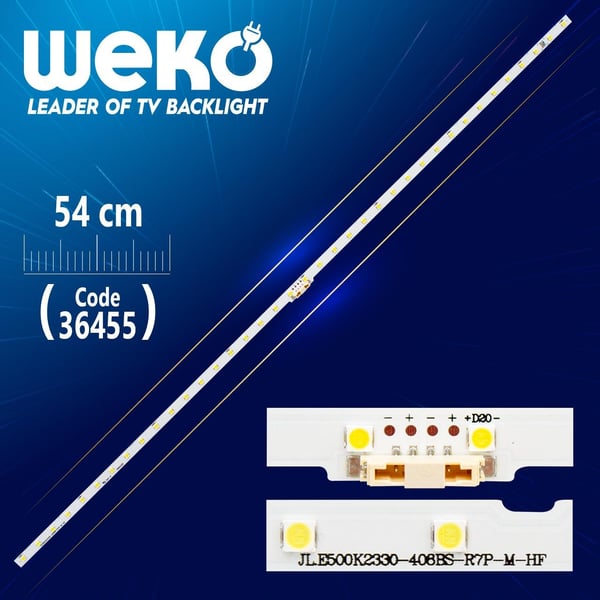 AOT_50_NU7100F_2X38_3030C JL.E500K2330-408AS-R7P-M-HF38 LEDLİ 54 CM