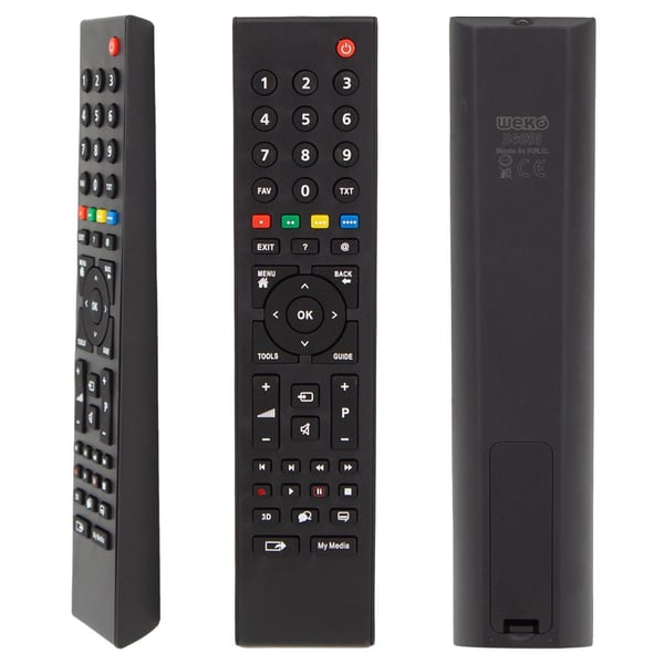 Arçelik-Beko 3D Tuşlu Lcd-Led Tv Kumanda (RC3214802/01-TS1187R-1) Fiyatı - Merter Elektronik
