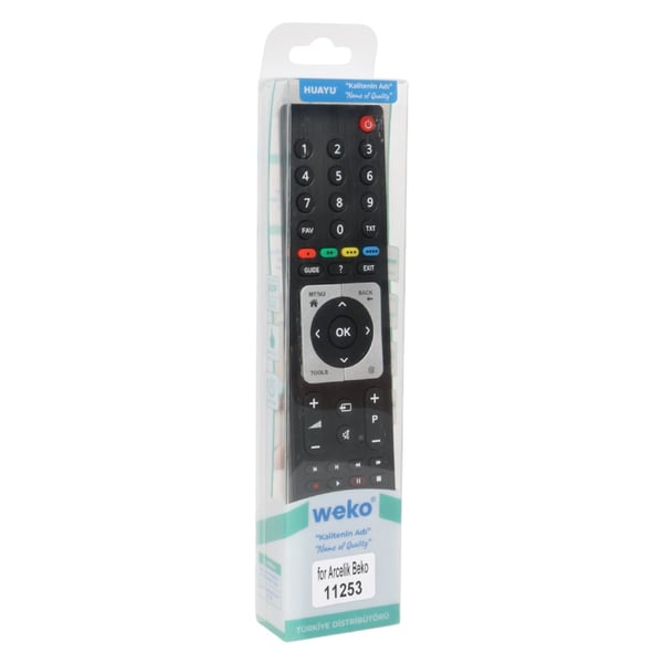 Arçelik Beko TS4187R-2 / Grundig 3D Metalik Guide Tuşlu Lcd Led Tv Kumandası Fiyatı - Merter Elektronik