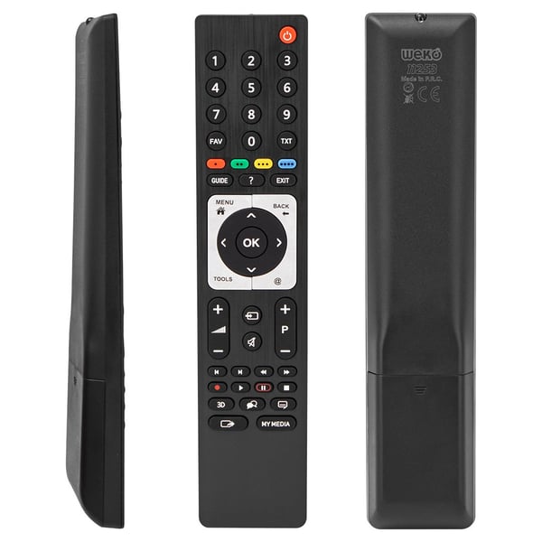 Arçelik Beko TS4187R-2 / Grundig 3D Metalik Guide Tuşlu Lcd Led Tv Kumandası Fiyatı - Merter Elektronik