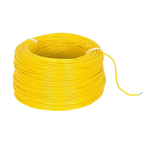 ARTAR H03V-K 0.22 MM BAKIR ÇOK DAMARLI DEVRE MONTAJ KABLOSU SARI ZİL TELİ (0.22MM2 100 METRE)
