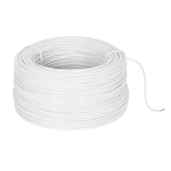 ARTAR H03V-K 0.22 MM BAKIR ÇOK DAMARLI DEVRE MONTAJ KABLOSU BEYAZ ZİL TELİ (0.22MM2 100 METRE)