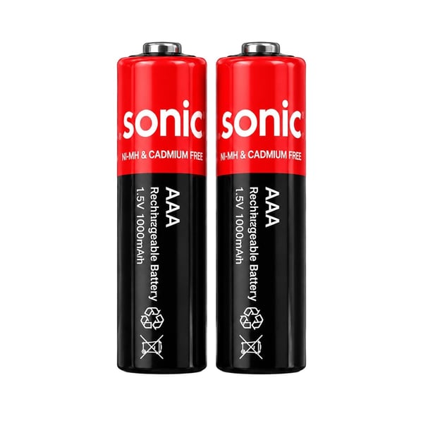 ASONİC PL400 İNCE 1.5V 400 MAH/750 MVH TYPE-C ŞARJLI 2'Lİ AAA PİL