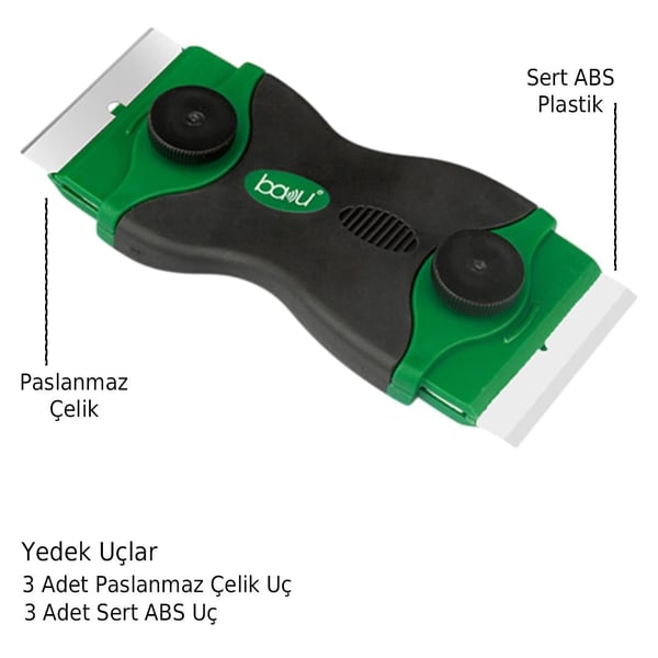 Baku BA-7384 LCD Ekran Tutkal Temizleme Spatulası Fiyatı - Merter Elektronik