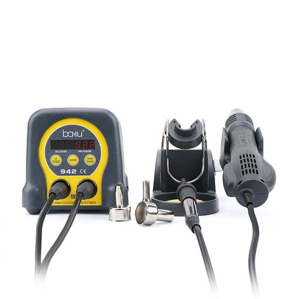 BAKU BA-942 ISI ÜFLEME + HAVYA İSTASYONU (50C-480C*750 WATT)
