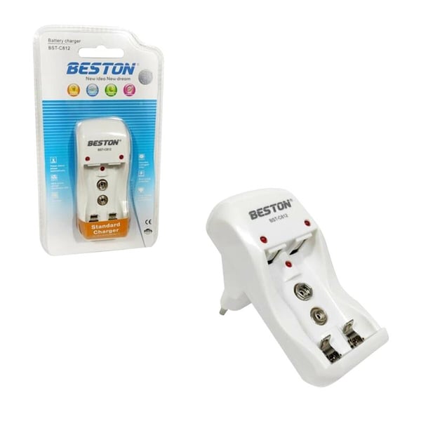 BESTON BST-C812 (2XAA-AAA*1X9V) PİL ŞARJ CİHAZI