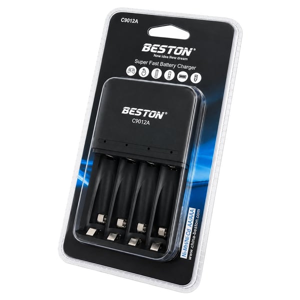 BESTON C9012A AA/AAA 4'LÜ EKRANSIZ PİL ŞARJ CİHAZI Fiyatı - Merter Elektronik
