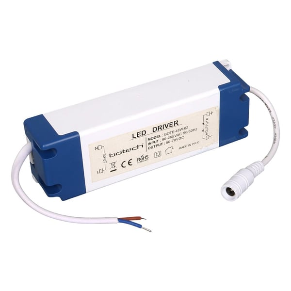 Botech 60x60 Panel Led Driver Adaptörü (50V-70V Dc) BOTE-48W-01 Fiyatı - Merter Elektronik