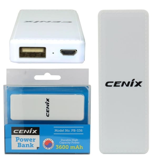 CENIX PB-S36 3600 MAH POWERBANK