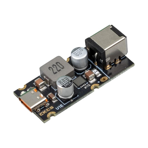 CKCS U1E GİRİŞ DC 5.5*2.1 (8-30V) / ÇIKIŞ TYPE C PD65W MOBİLYA TELEFON ŞARJ MODÜLÜ BOARD MBLY-25460
