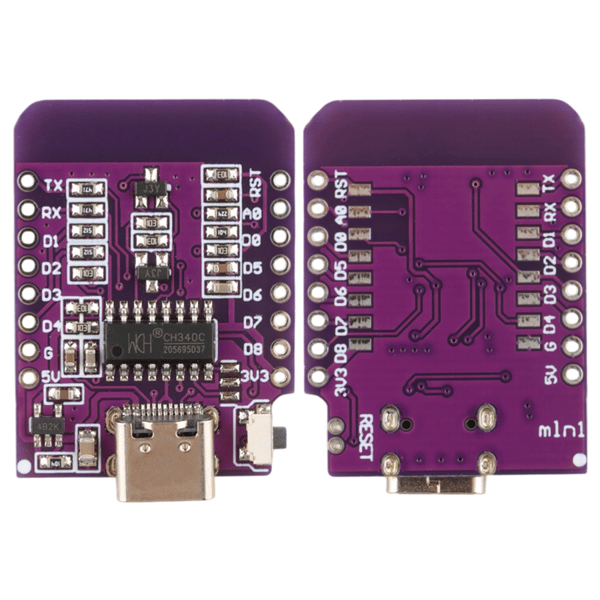 D1 MINI ESP07 BASEPLATE MODULE Fiyatı - Merter Elektronik