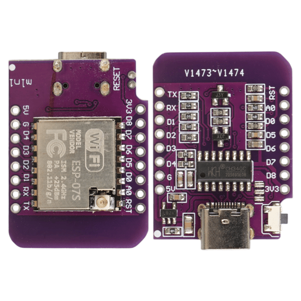D1 MINI ESP07S MODULE Fiyatı - Merter Elektronik