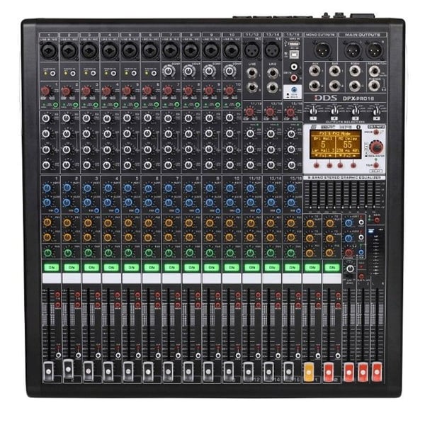 DDS DPX-PRO16 4X1250 WATT 16 KANAL POWER MIXER