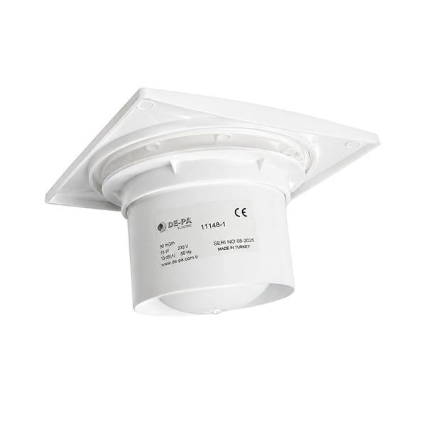 DE-PA 11148 Q100 100'LÜK BANYO TUVALET ASPİRATÖR (10CM) Fiyatı - Merter Elektronik