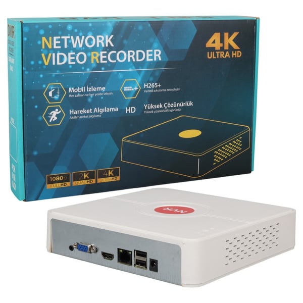 Drk Nvr 8016 8 Mp Destekli H265 16 Kanal Nvr Ip Kayıt Cihazı (Xmeye) Fiyatı - Merter Elektronik