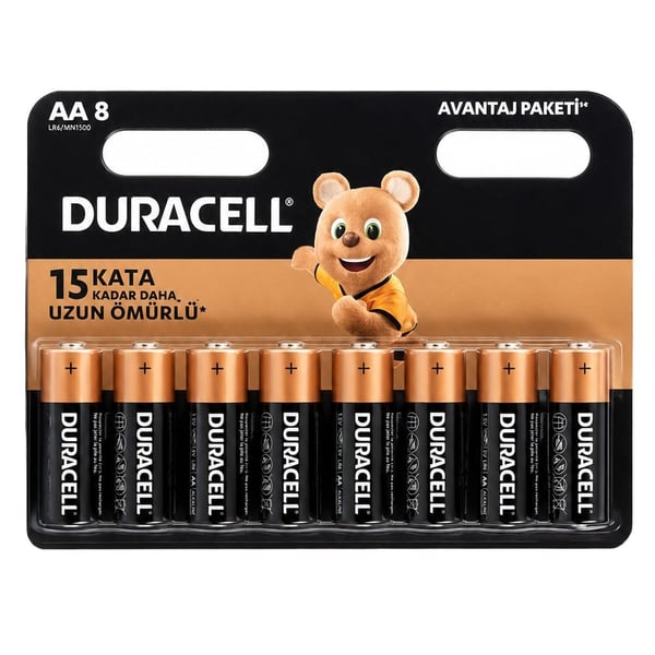 Duracell Aa Kalem Pil (8Li Paket Fiyatı) Fiyatı - Merter Elektronik