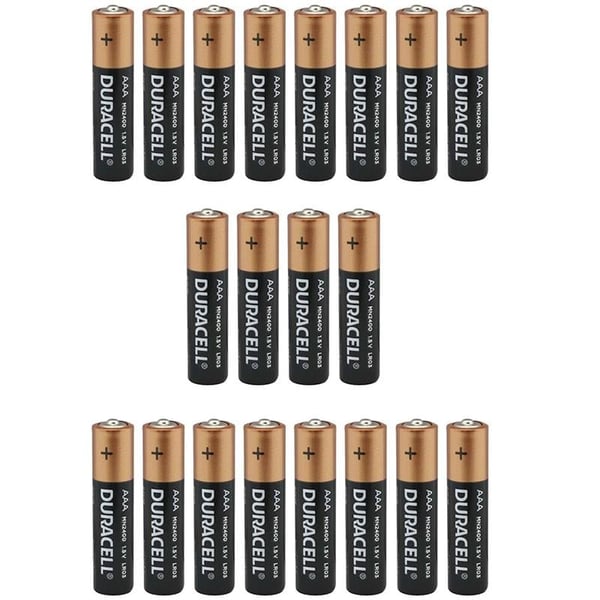 DURACELL LR03/MN2400 1.5 VOLT ALKALİN AAA İNCE KALEM PİL (20Lİ KARTELA PAKET FİYATI)(2Lİ YIRTMALI)