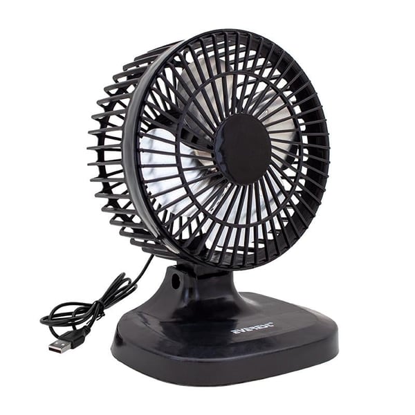 EVEREST EFN-503 7 MASA ÜSTÜ SİYAH USB FAN