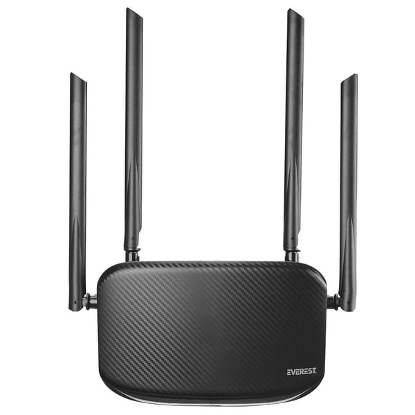 EVEREST EWR-AC5-V3 AC1200MBPS DUALBAND 4*6DBİ WISP+AP+REPEATER DESTEKLİ KABLOSUZ WİFİ ROUTER
