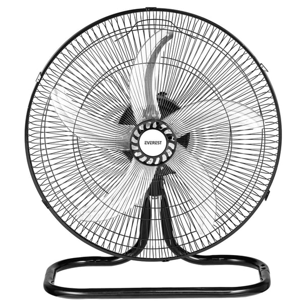 EVEREST FAN16 SİYAH 18'' 65 WATT 3 HIZ KADEMELİ 5 PARVANELİ SANAYİ TİĞİ VANTİLATÖR Fiyatı - Merter Elektronik