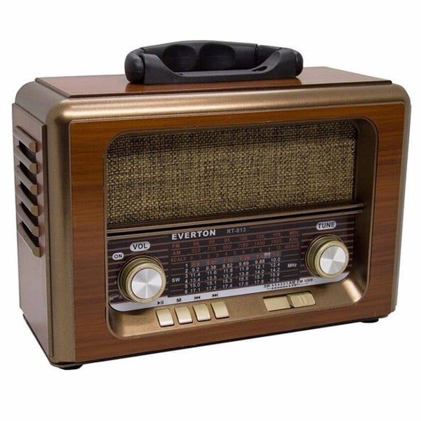 EVERTON RT-813 USB/SD/FM/SW/BLUETOOTH DESTEKLİ NOSTALJİK RADYO