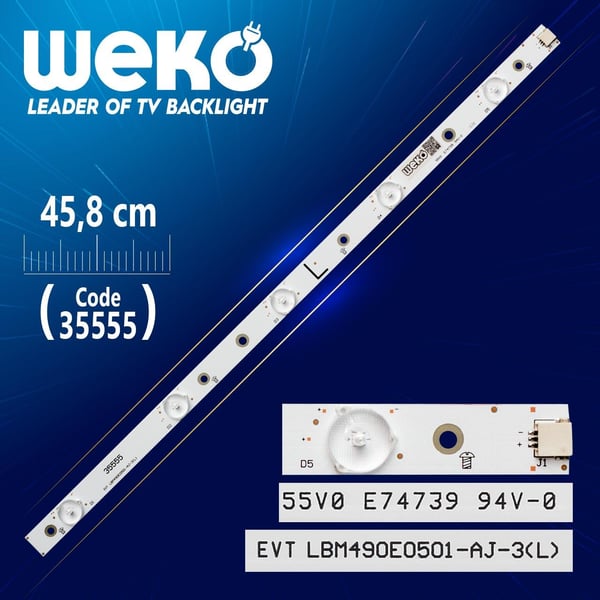 EVT LBM490E0501-AJ-3(L) - 45.8 CM 5 LEDLİ - (WK-439)