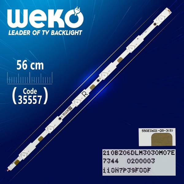 EVT LBM550E0601-DR-3 (R) - 56 CM 6 LEDLİ (WK-441)