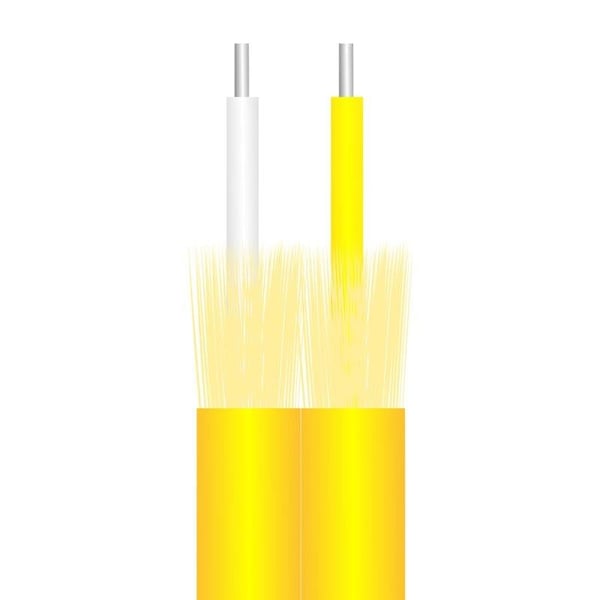 FİBER KABLO SARI 2 HAT LSZH 1000 MT RULO (TWO LINE FIBER)