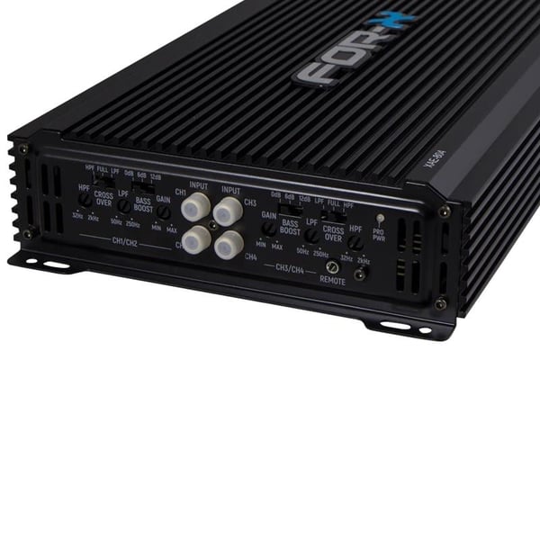 FOR-X XAE-804 4 KANAL 300 WATT OTO ANFİ (BASS KONTROLLÜ)
