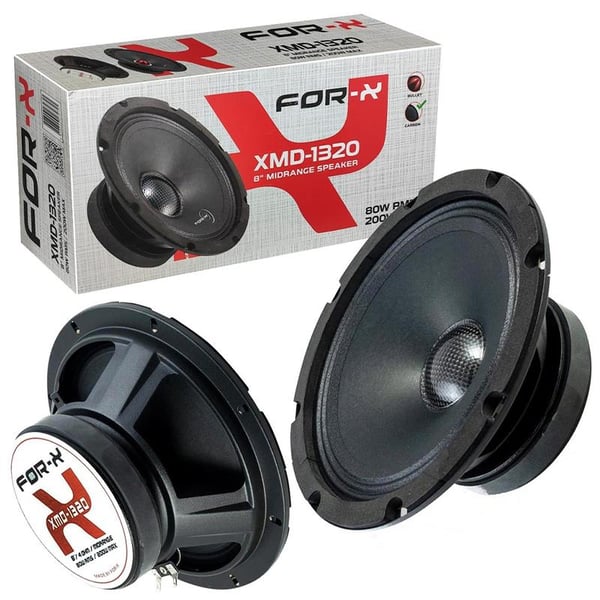 FOR-X XMD-1320 200 WATT MAX 80 WATT RMS 20 CM MIDRANGE OTO HOPARLÖR