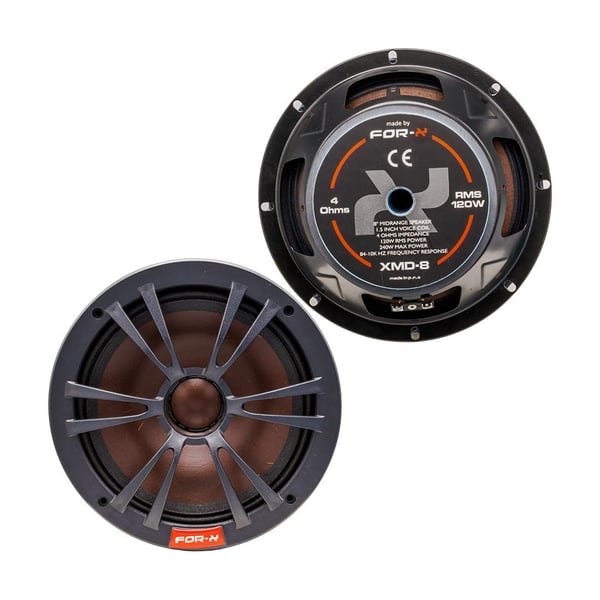 FOR-X XMD-8 8 20 CM 240 WATT MIDRANGE 2Lİ HOPARLÖR