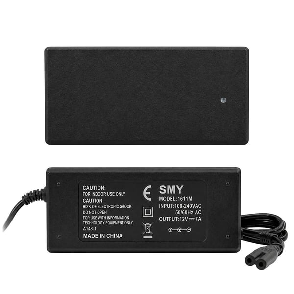 Fully 1611M 12 Volt - 7 Amper 5.5*2.5 Uçlu Plastik Kasa Masaüstü Adaptör Fiyatı - Merter Elektronik