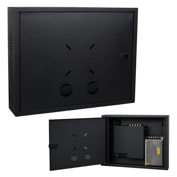 FURY 45X35X10 DİK TİP SİYAH DVR/NVR KABİNİ PANO - KABİNET Fiyatı - Merter Elektronik