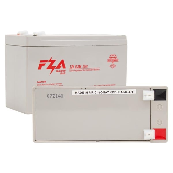 FZA 12 VOLT - 9.2 AMPER JEL TİP AKÜ (150 X 65 X 90 MM)
