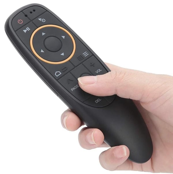 G10 Android-Windows-Linux-TV Box-Mac OS Uyumlu 2.4 Ghz Ses Komutlu Wireless Air Mouse Uzaktan Kumanda Fiyatı - Merter Elektronik