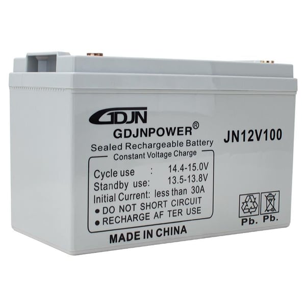 GDJN JN12V100 12 VOLT - 100 AMPER KARBON JEL AKÜ (325 X 170 X 220 MM)