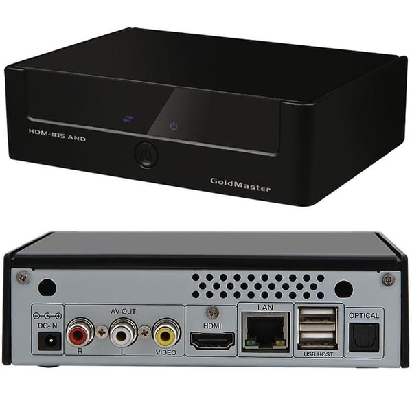 GOLDMASTER HDM-185 ANDROID 2.2 FULL HD MEDIA PLAYER (512MB DDR3 RAM-CORTEX A9 1GHZ İŞLEMCİ)