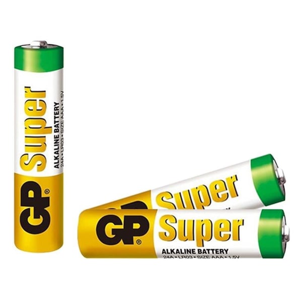 GP 24A-2VS20 AAA/LR03 SUPER ALKALİN AAA İNCE KALEM PİL (20Lİ PAKET)
